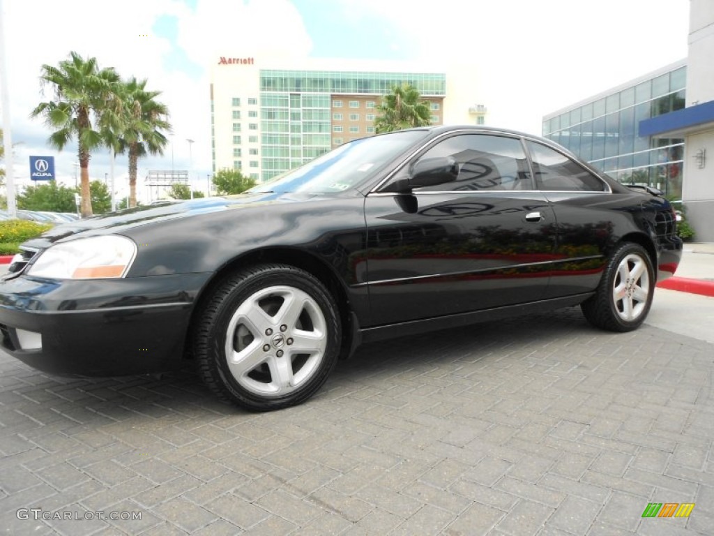 Nighthawk Black Pearl 2001 Acura CL 3.2 Type S Exterior Photo #68118860