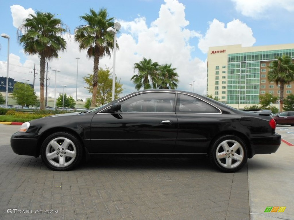 Nighthawk Black Pearl 2001 Acura CL 3.2 Type S Exterior Photo #68118890