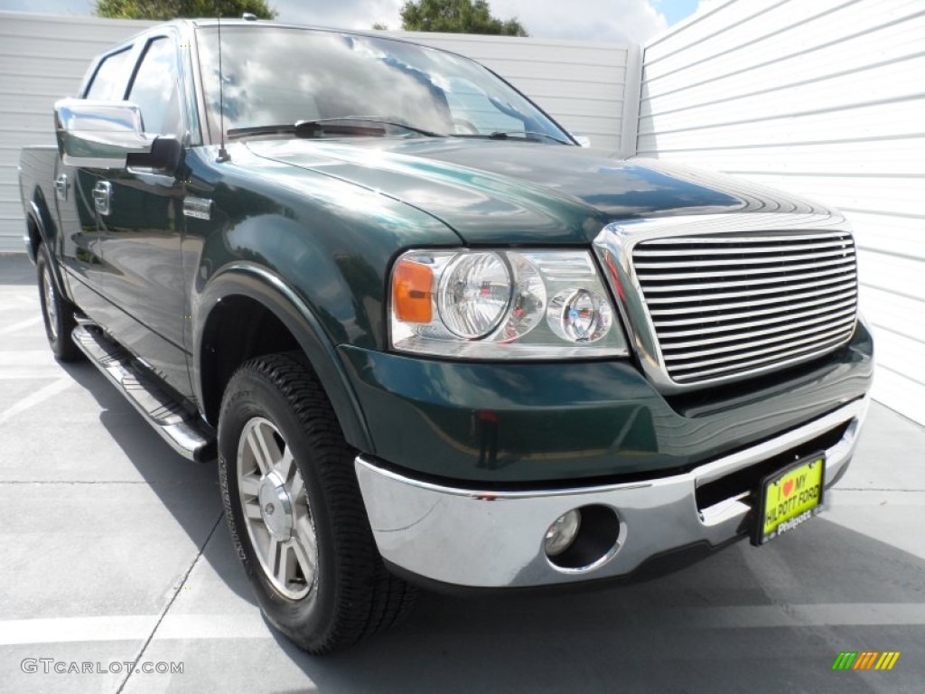 2007 Forest Green Metallic Ford F150 Lariat Supercrew 68093544