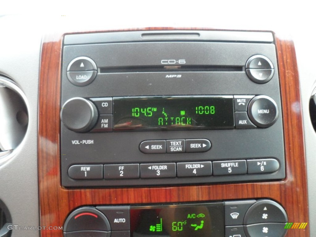 2007 Ford F150 Lariat SuperCrew Audio System Photos