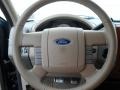 Tan 2007 Ford F150 Lariat SuperCrew Steering Wheel