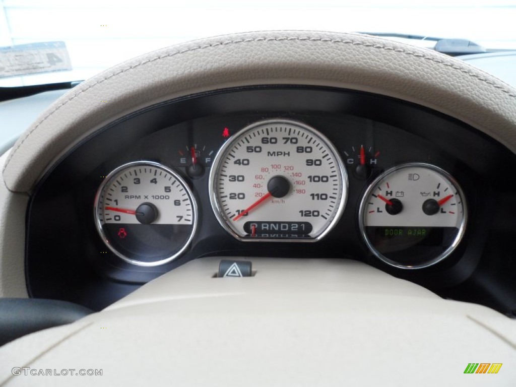 2007 Ford F150 Lariat SuperCrew Gauges Photo #68119778