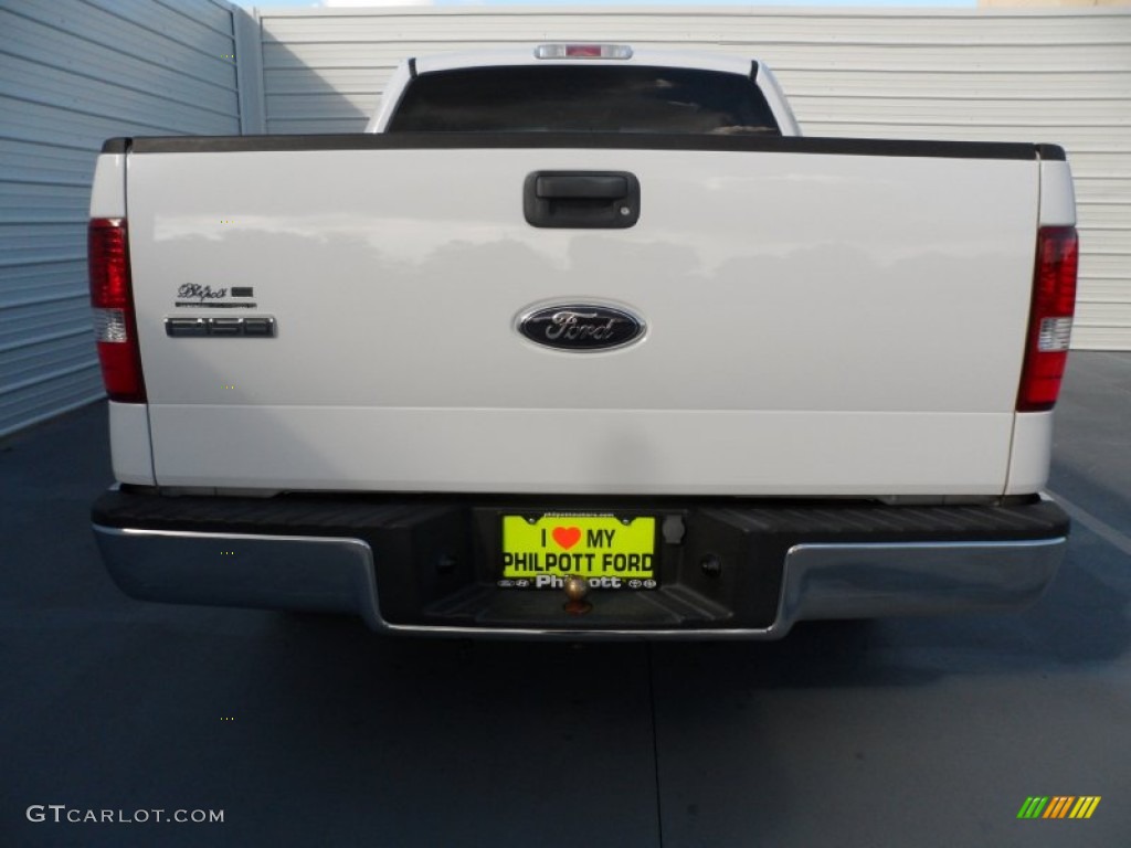 2006 F150 XLT SuperCrew - Oxford White / Tan photo #4
