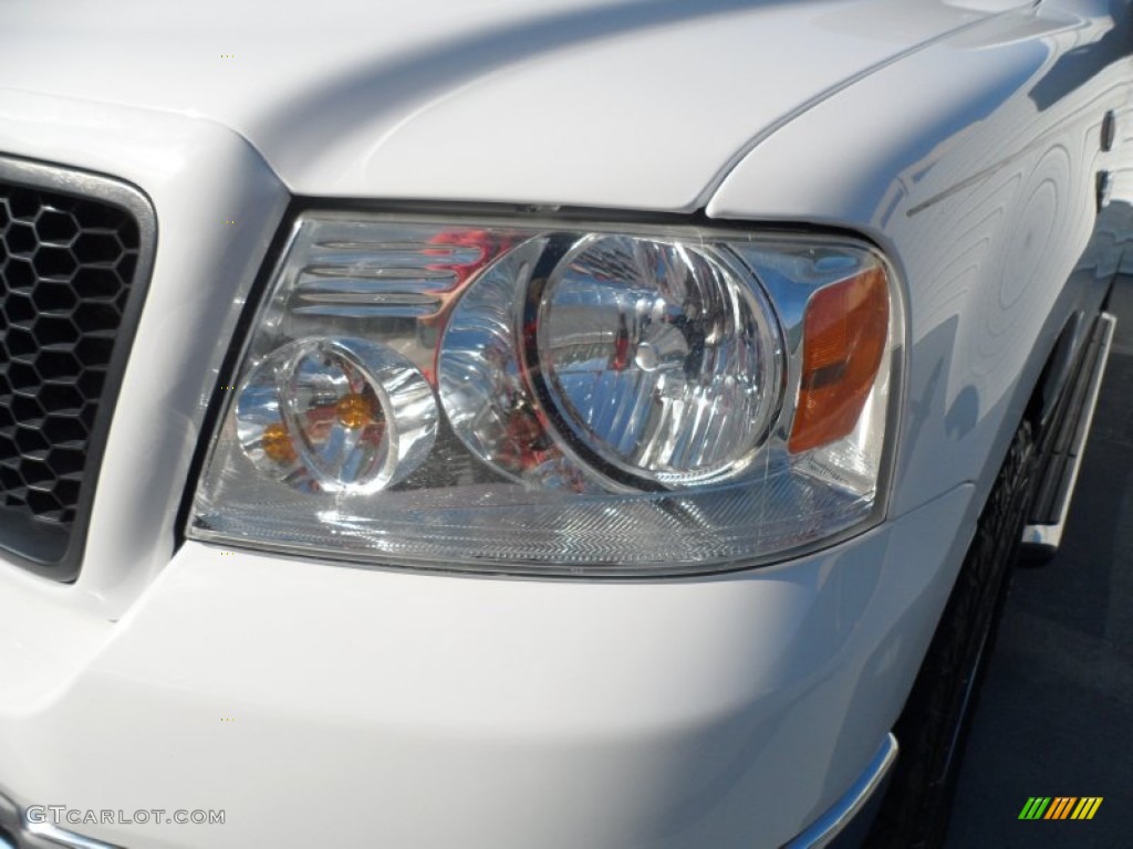 2006 F150 XLT SuperCrew - Oxford White / Tan photo #9