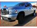 2007 Bright Silver Metallic Dodge Ram 1500 SLT Quad Cab 4x4  photo #1