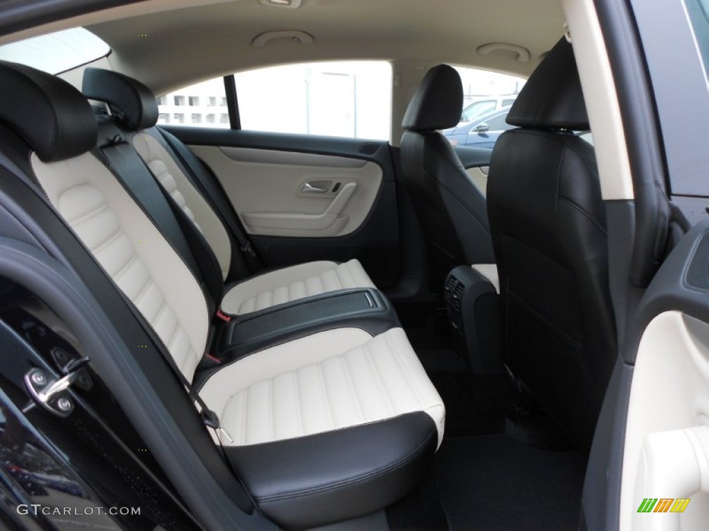 2013 Volkswagen CC Sport Rear Seat Photo #68121113