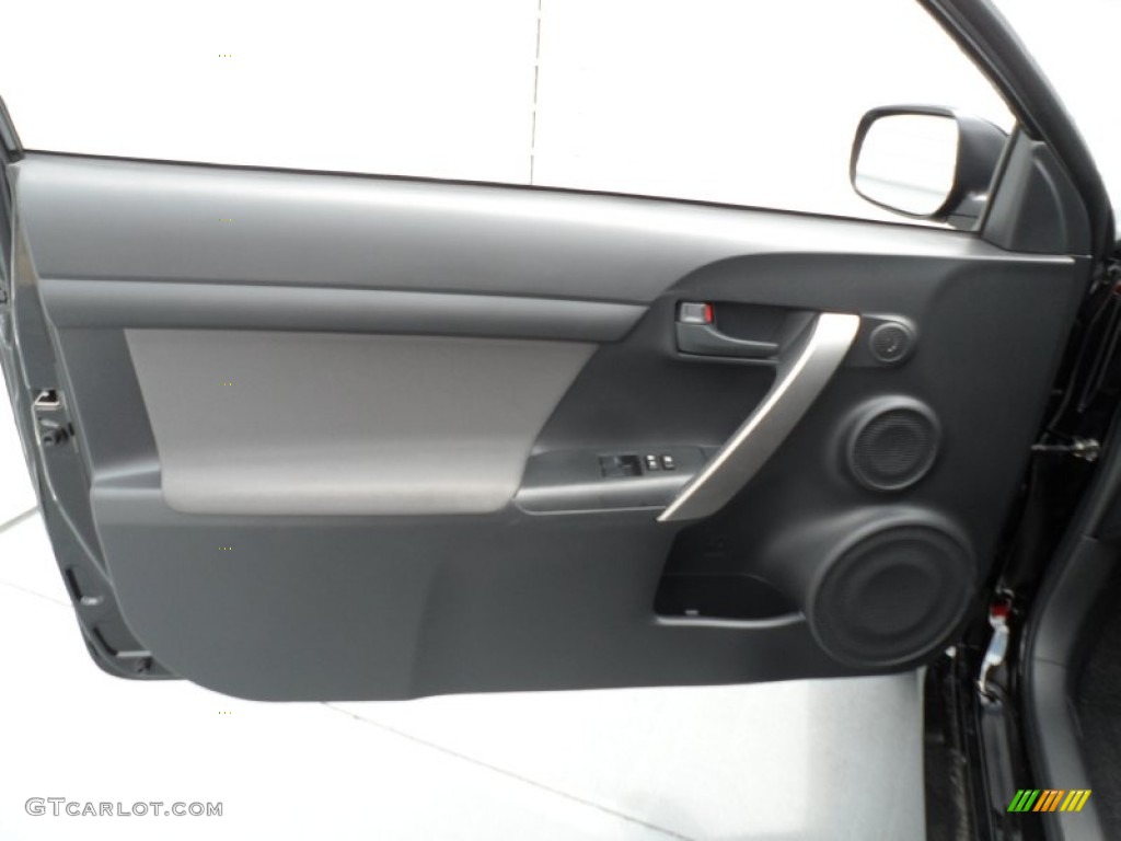 2013 Scion tC Standard tC Model Dark Charcoal Door Panel Photo #68121729