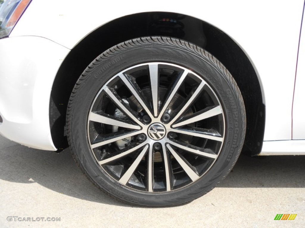 2012 Volkswagen Jetta SEL Sedan Wheel Photo #68122508
