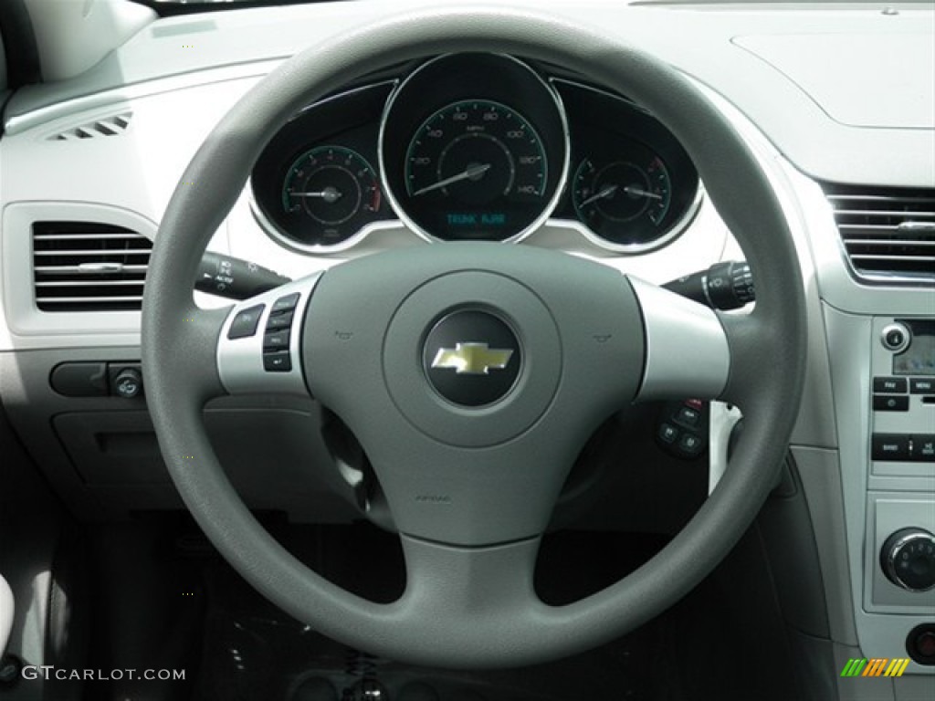 2012 Chevrolet Malibu LS Titanium Steering Wheel Photo #68124536