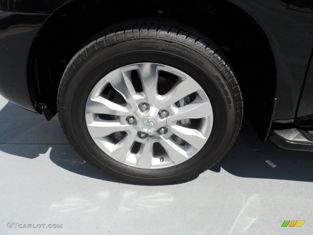 2012 Toyota Sequoia Platinum Wheel Photo #68124599