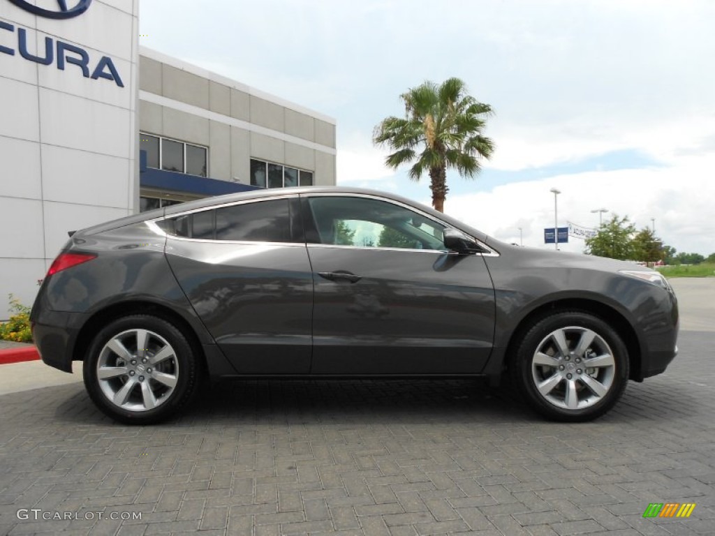 Grigio Metallic 2012 Acura ZDX SH-AWD Technology Exterior Photo #68124719
