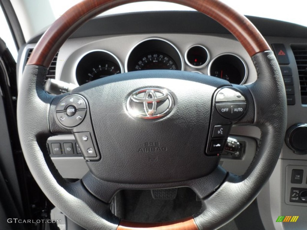 2012 Toyota Sequoia Platinum Steering Wheel Photos
