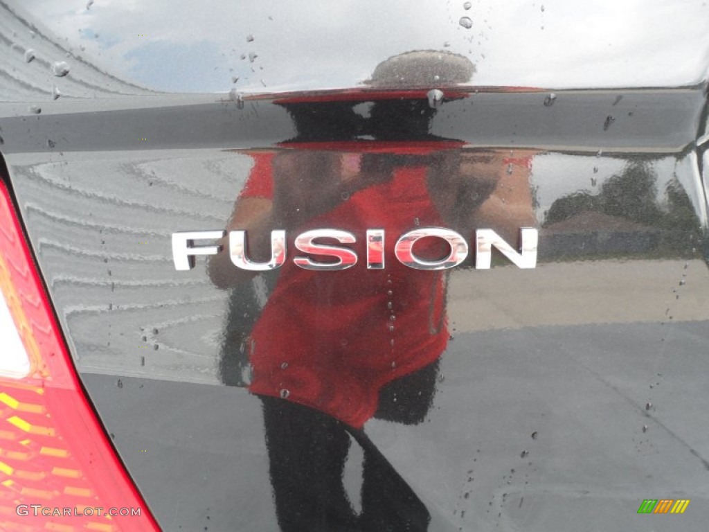 2012 Fusion SEL V6 - Tuxedo Black Metallic / Charcoal Black photo #14