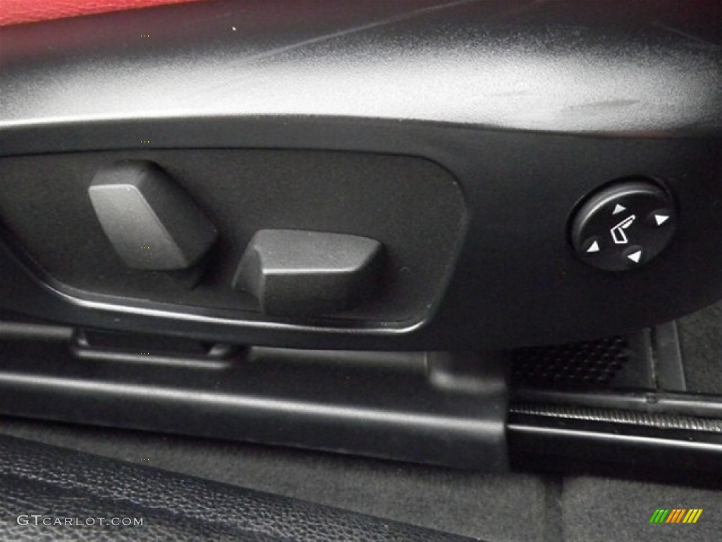 2008 1 Series 128i Convertible - Jet Black / Coral Red photo #32