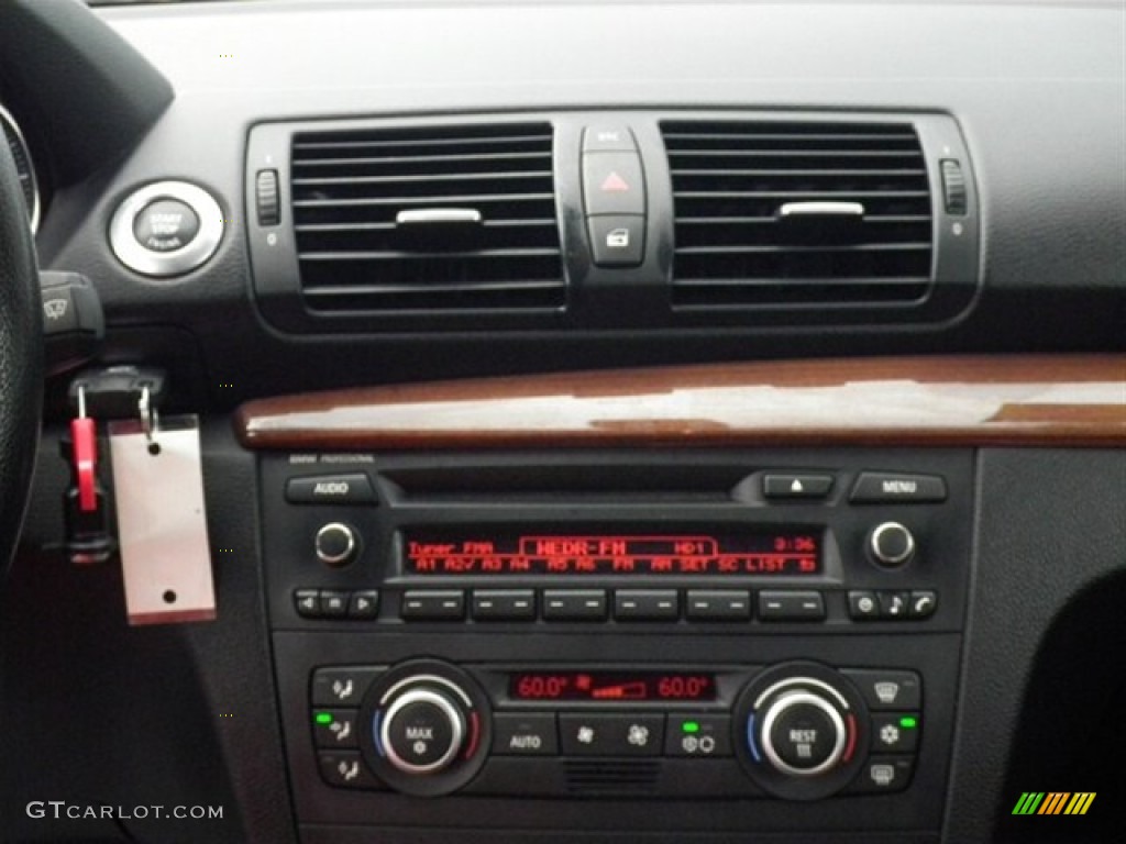 2008 1 Series 128i Convertible - Jet Black / Coral Red photo #45