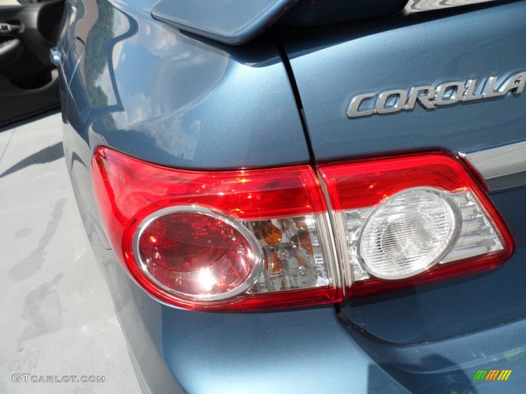 2012 Corolla S - Tropical Sea Metallic / Dark Charcoal photo #11
