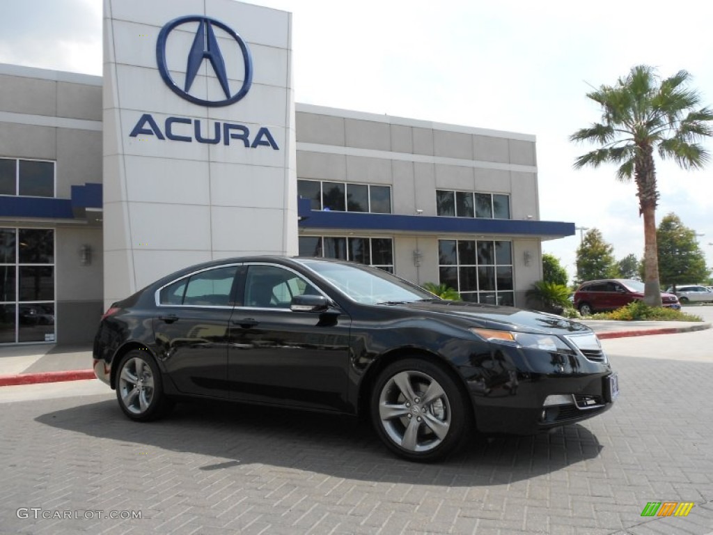 Crystal Black Pearl Acura TL