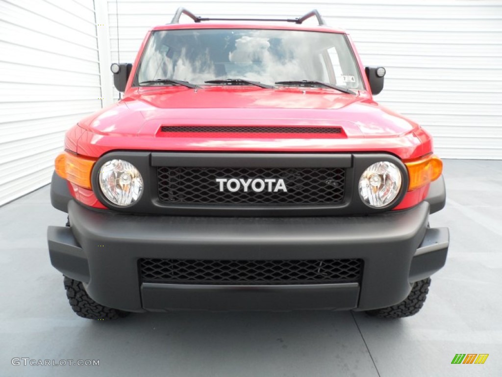 2012 FJ Cruiser Trail Teams Special Edition 4WD - Radiant Red / Dark Charcoal photo #7