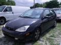 2001 Pitch Black Ford Focus ZX3 Coupe  photo #6