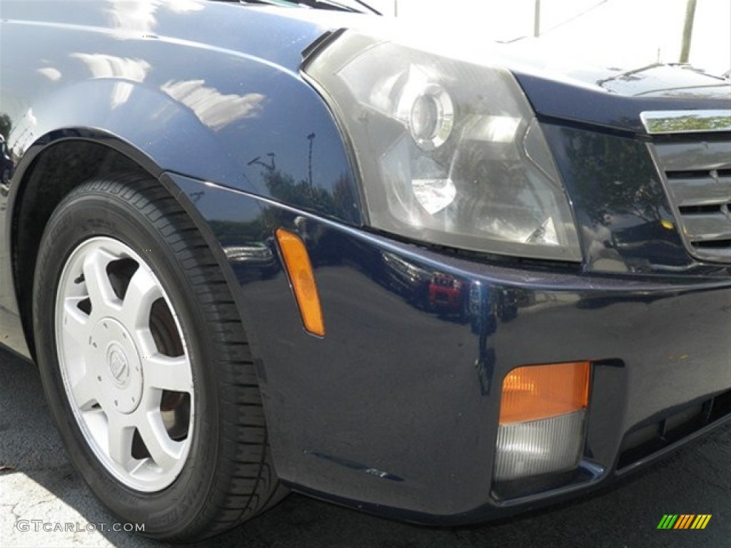 2003 CTS Sedan - Blue Onyx / Light Gray/Ebony photo #2