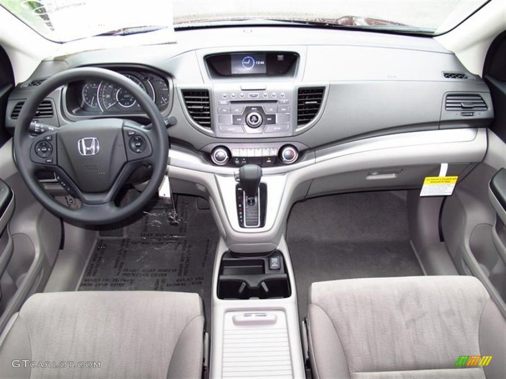 2012 Honda CR-V LX Gray Dashboard Photo #68126948