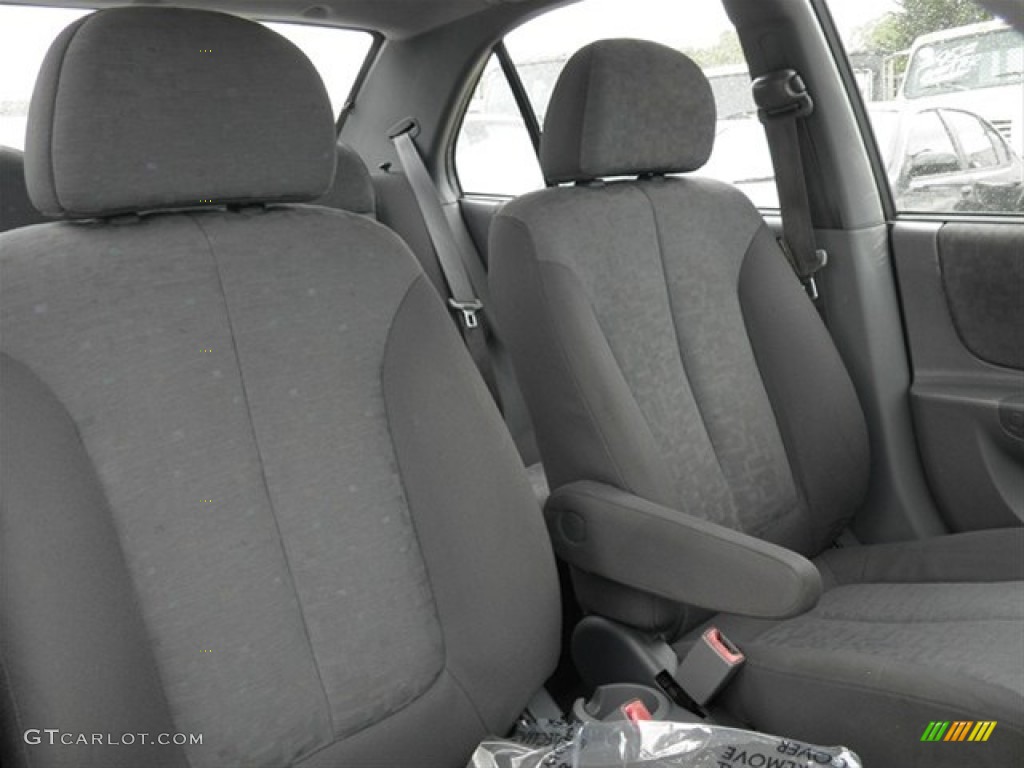 2004 Accent GL Sedan - Stormy Gray / Gray photo #14