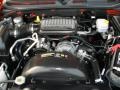 2008 Flame Red Dodge Dakota SLT Crew Cab  photo #9