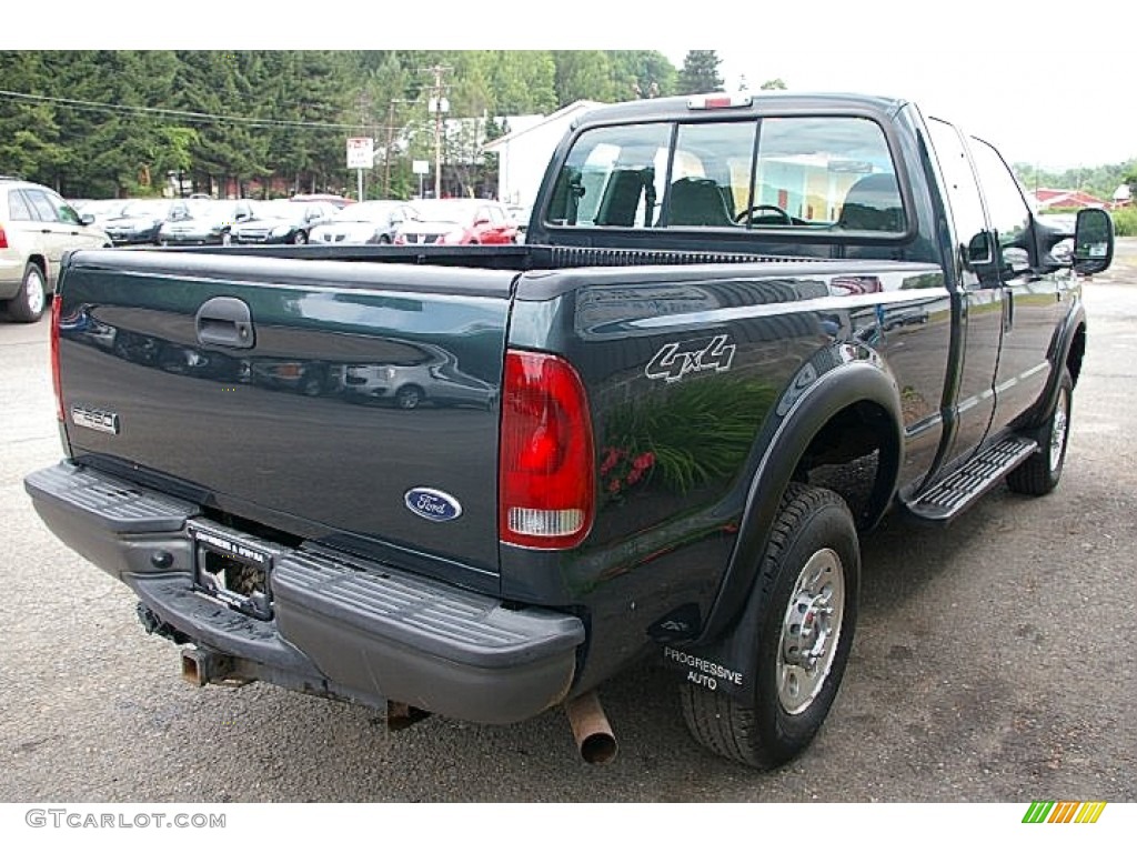 Dark Green Satin Metallic 2006 Ford F250 Super Duty XL SuperCab 4x4 Exterior Photo #68128706
