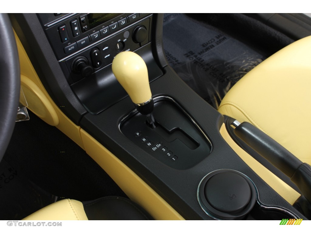2002 Thunderbird Premium Roadster - Inspiration Yellow / Midnight Black photo #12