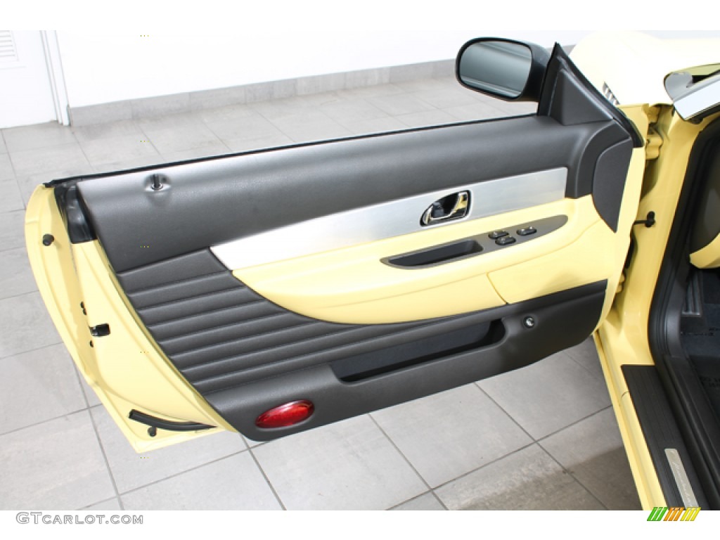 2002 Thunderbird Premium Roadster - Inspiration Yellow / Midnight Black photo #17