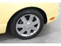 2002 Inspiration Yellow Ford Thunderbird Premium Roadster  photo #26