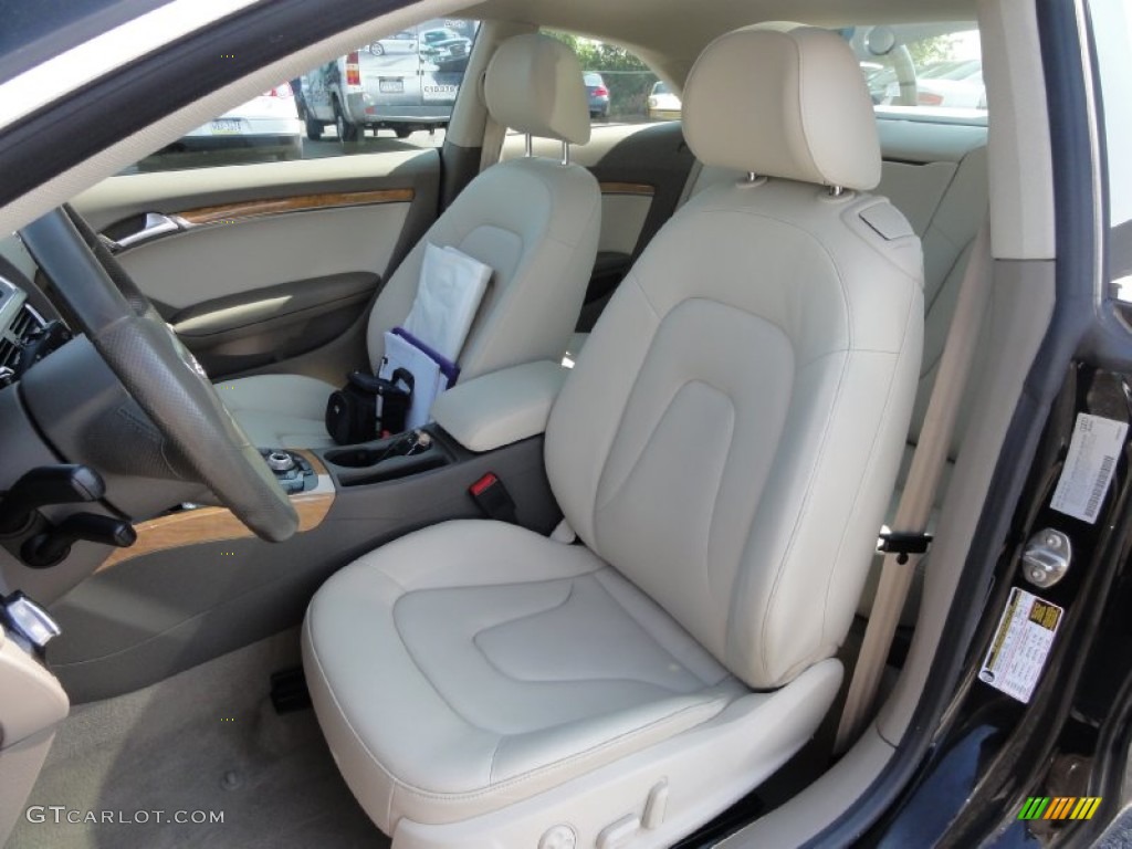 2010 Audi A5 3.2 quattro Coupe Front Seat Photo #68130680