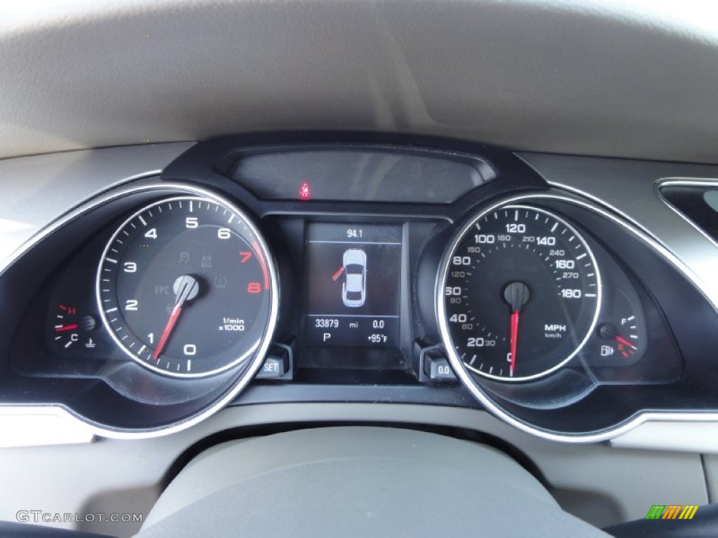 2010 Audi A5 3.2 quattro Coupe Gauges Photo #68130866