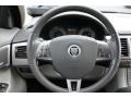 Ivory/Oyster 2009 Jaguar XF Supercharged Steering Wheel