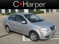 Cosmic Silver Metallic - Aveo LS Sedan Photo No. 1