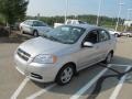 Cosmic Silver Metallic - Aveo LS Sedan Photo No. 4