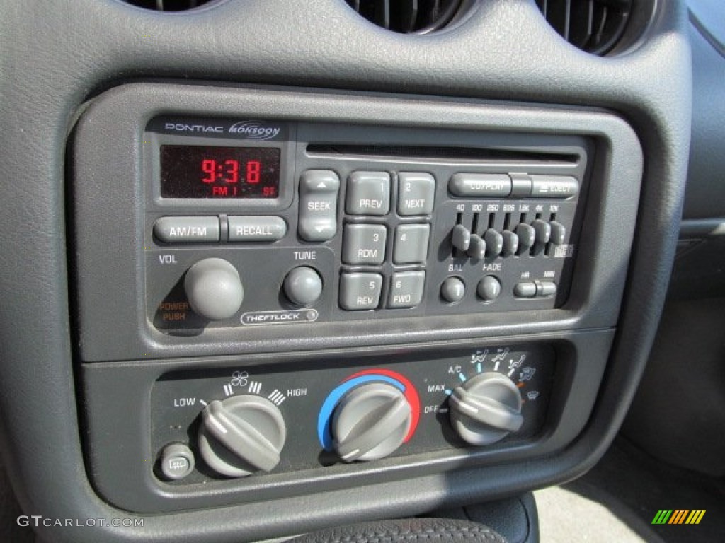 1998 Pontiac Firebird Trans Am Coupe Controls Photos