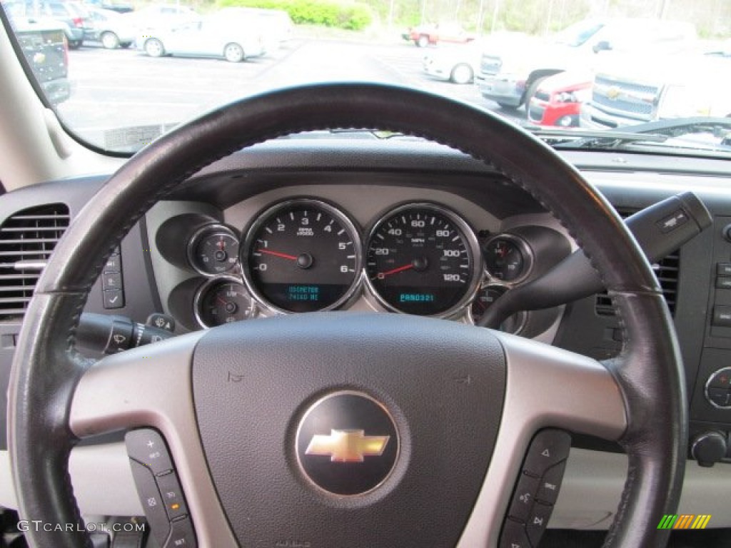 2007 Silverado 1500 LT Z71 Extended Cab 4x4 - Black / Light Titanium/Ebony Black photo #20