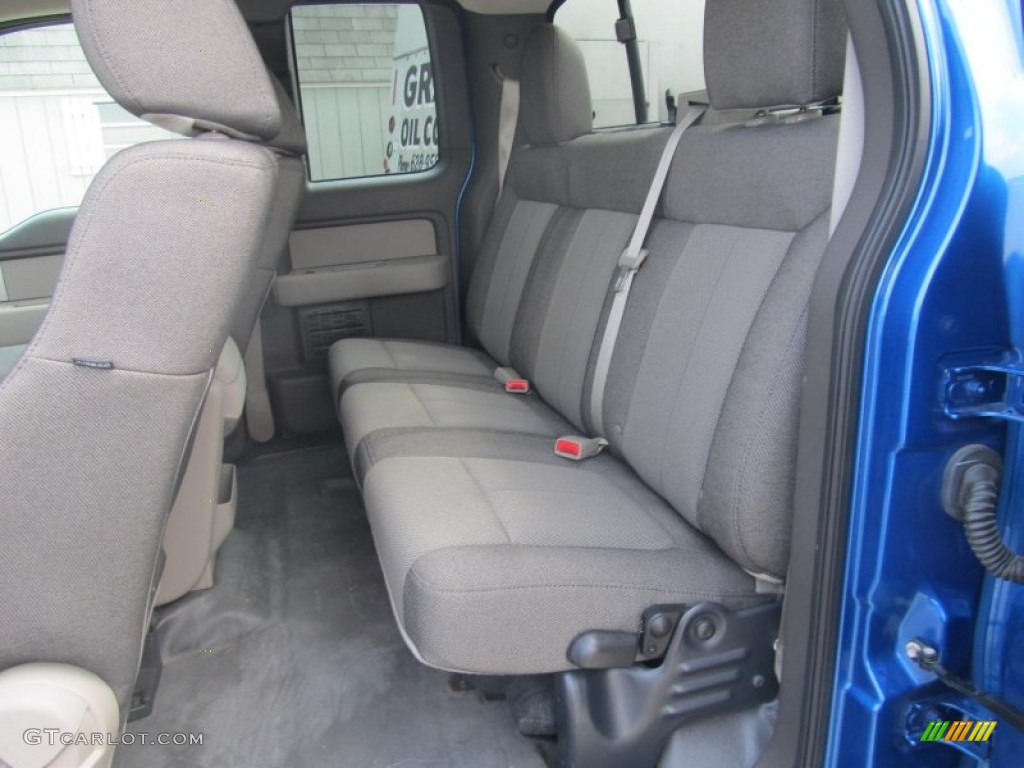 Medium Stone Interior 2010 Ford F150 STX SuperCab 4x4 Photo #68132099
