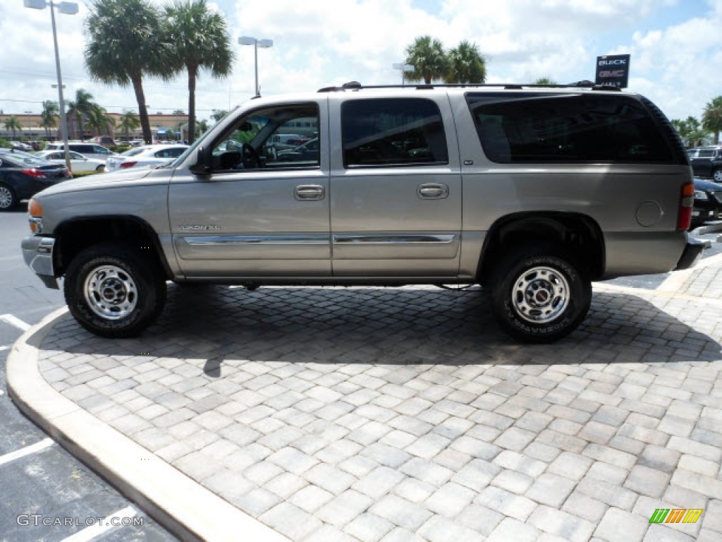 2003 Yukon XL 2500 SLT 4x4 - Pewter Metallic / Neutral/Shale photo #22