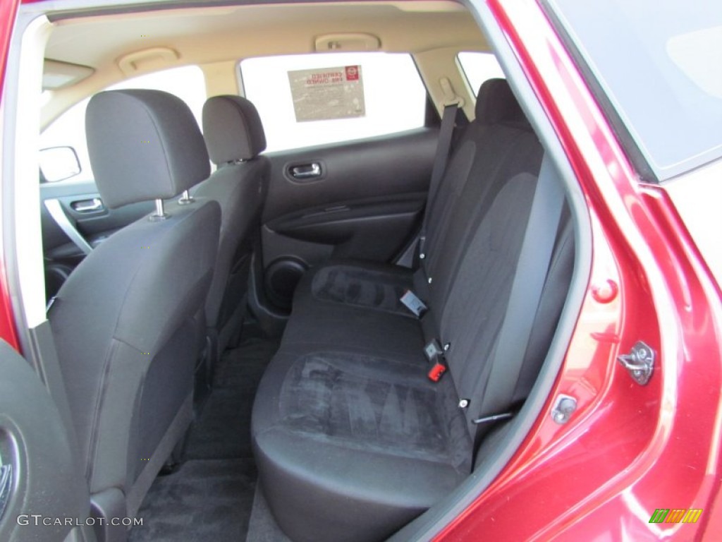 2010 Nissan Rogue AWD Krom Edition Rear Seat Photos
