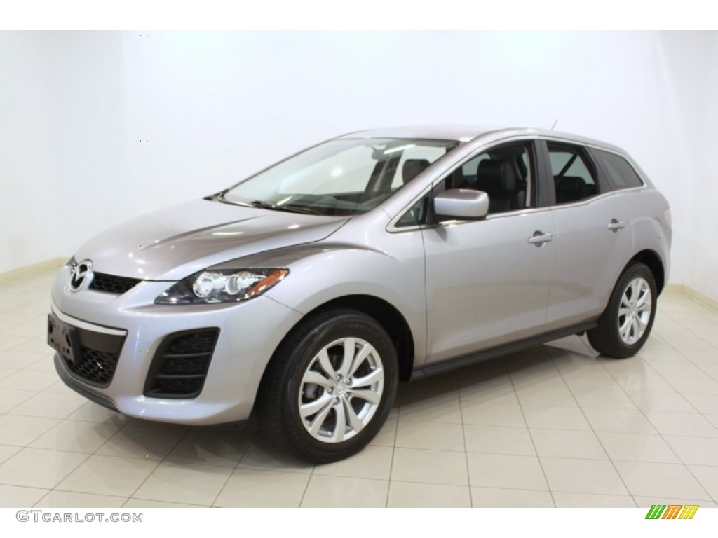 Liquid Silver Metallic 2010 Mazda CX-7 s Touring AWD Exterior Photo #68133689