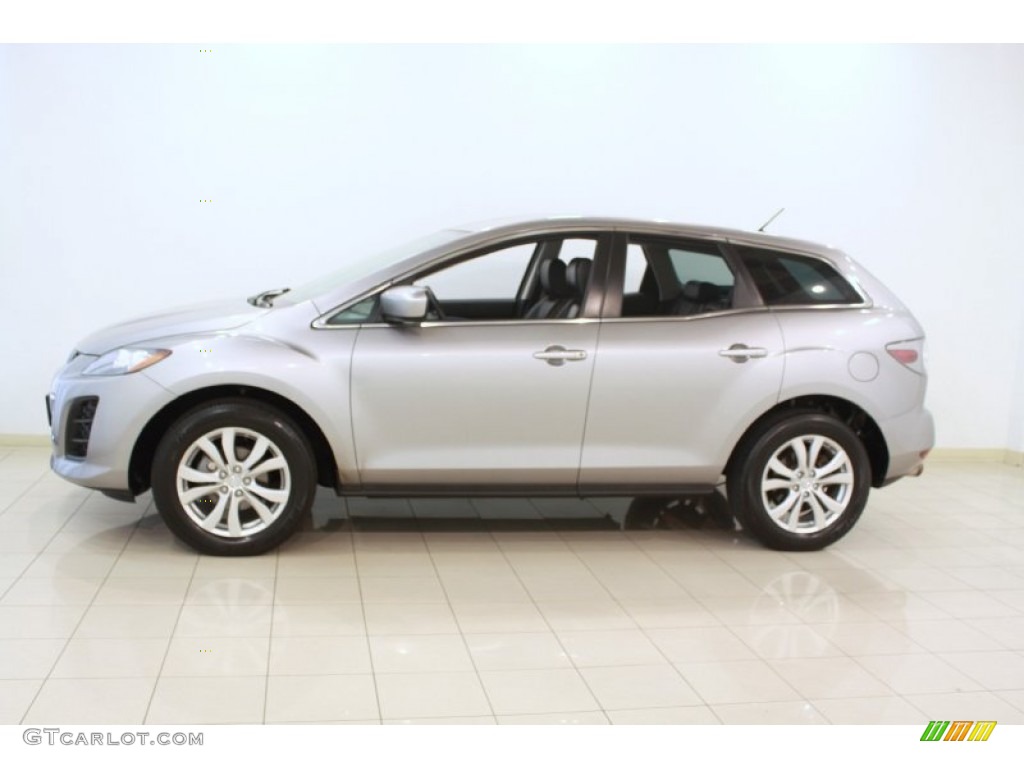 Liquid Silver Metallic 2010 Mazda CX-7 s Touring AWD Exterior Photo #68133701