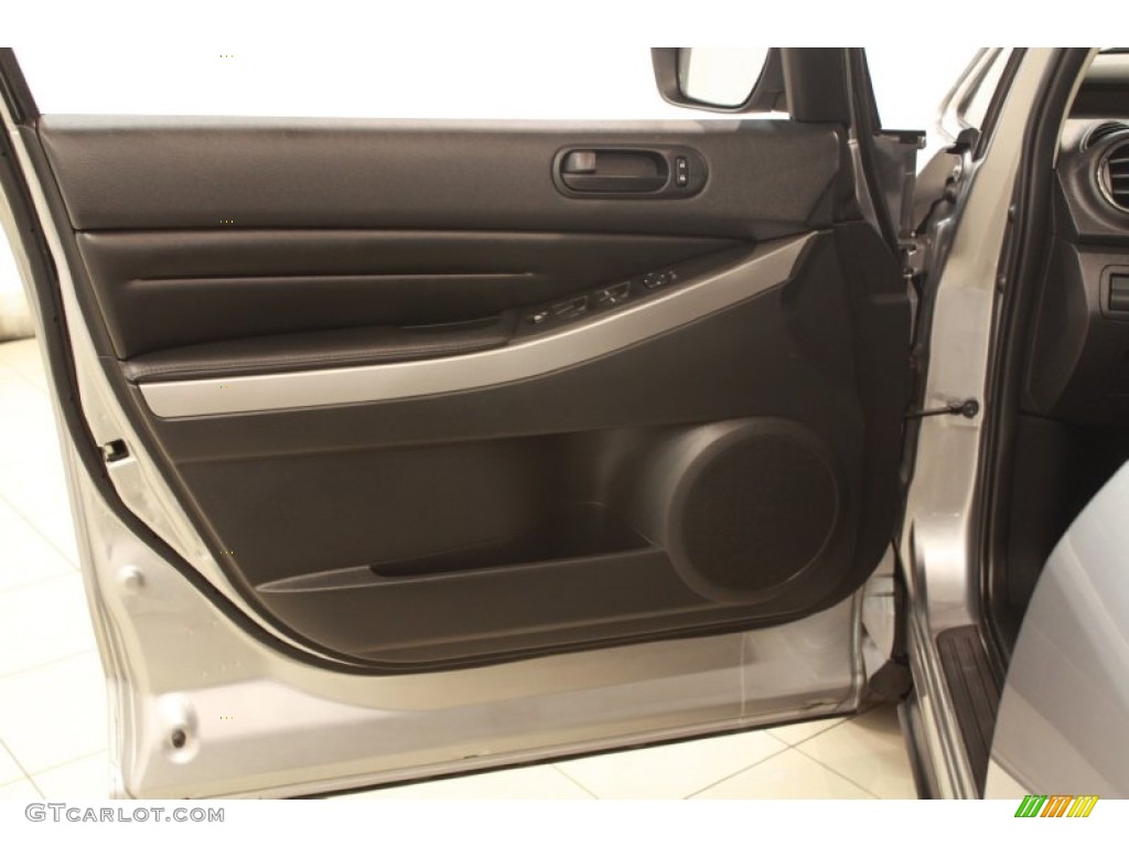 2010 Mazda CX-7 s Touring AWD Black Door Panel Photo #68133710