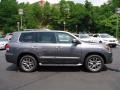 Nebula Gray Pearl 2013 Lexus LX 570 Exterior