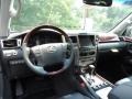 Black/Mahogany Accents 2013 Lexus LX 570 Dashboard