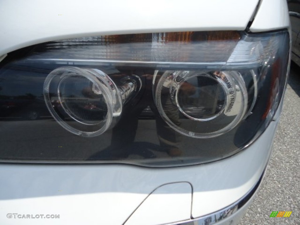 2008 7 Series 750Li Sedan - Alpine White / Natural Brown photo #53