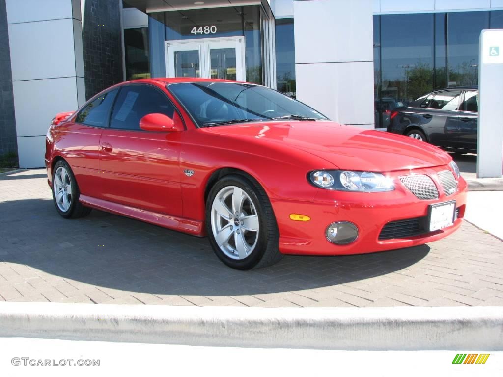 2004 GTO Coupe - Torrid Red / Black photo #1