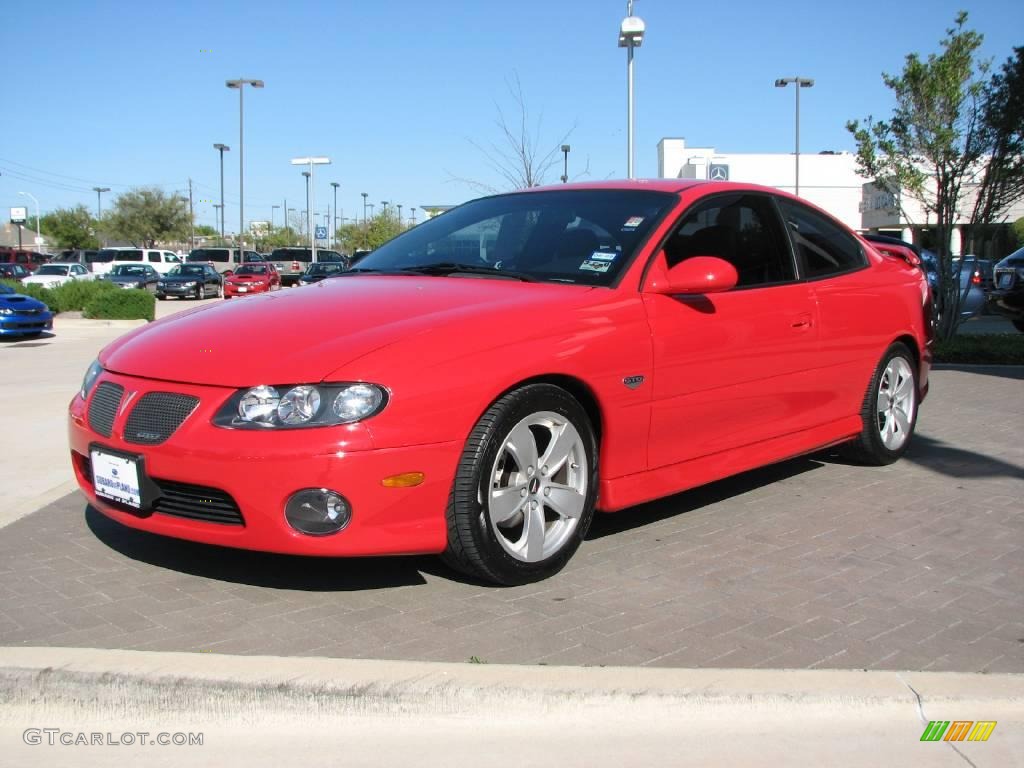 2004 GTO Coupe - Torrid Red / Black photo #3