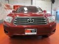 2009 Salsa Red Pearl Toyota Highlander V6 4WD  photo #2